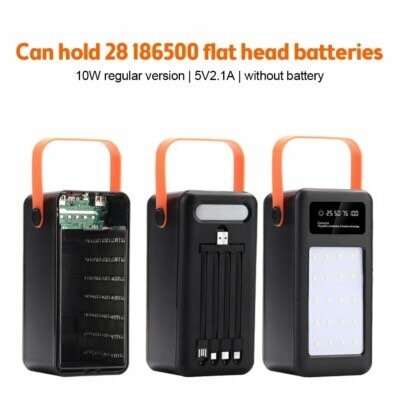 Station d'alimentation portable 28x18650