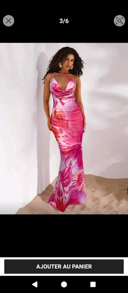 Robe Évasée Imprimée Fleurie