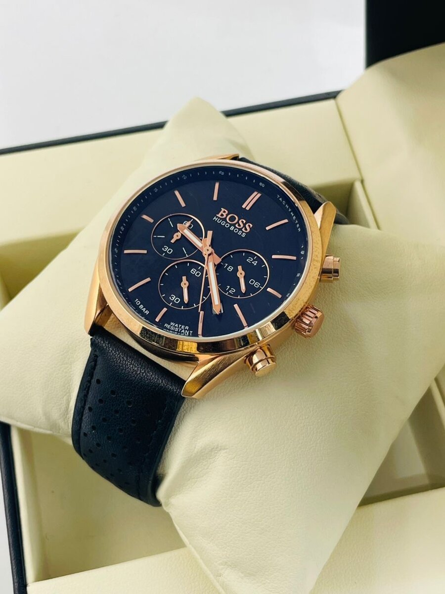Montre Homme Luxe Dorée