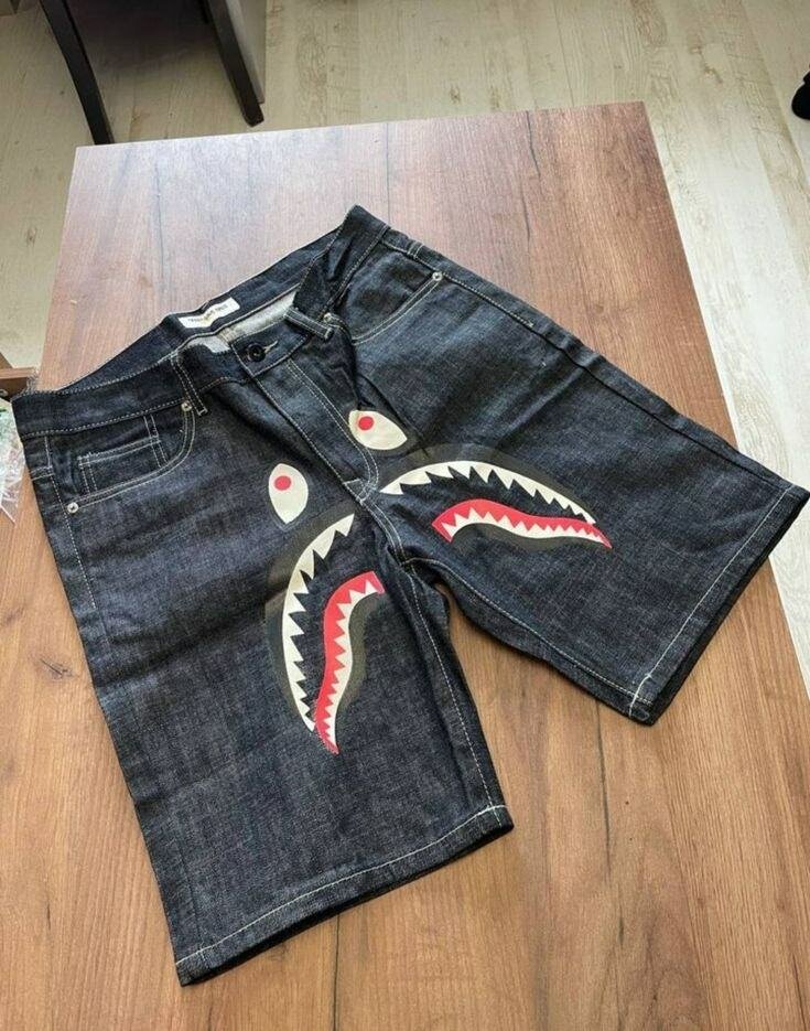 Shorts en jean streetwear
