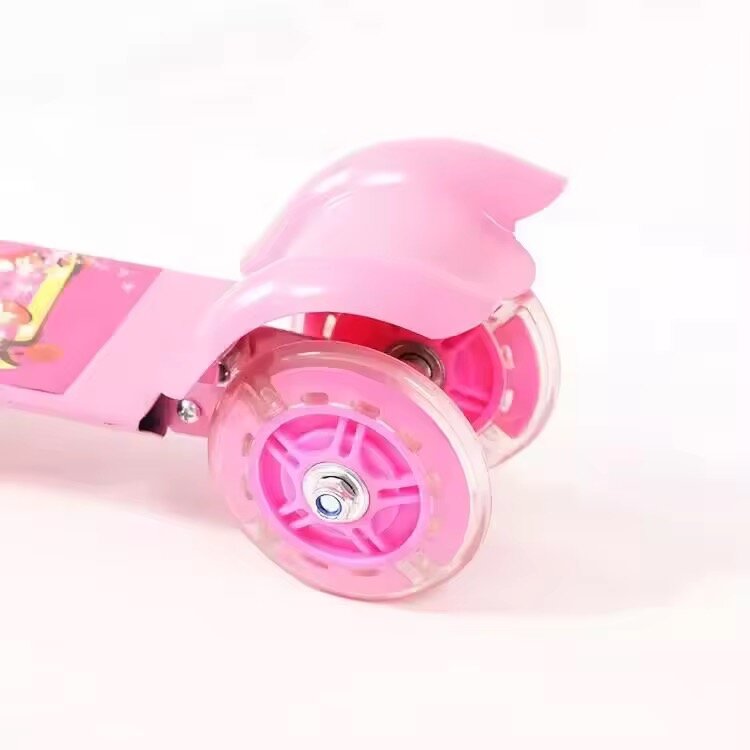 Trottinette rose enfant fille