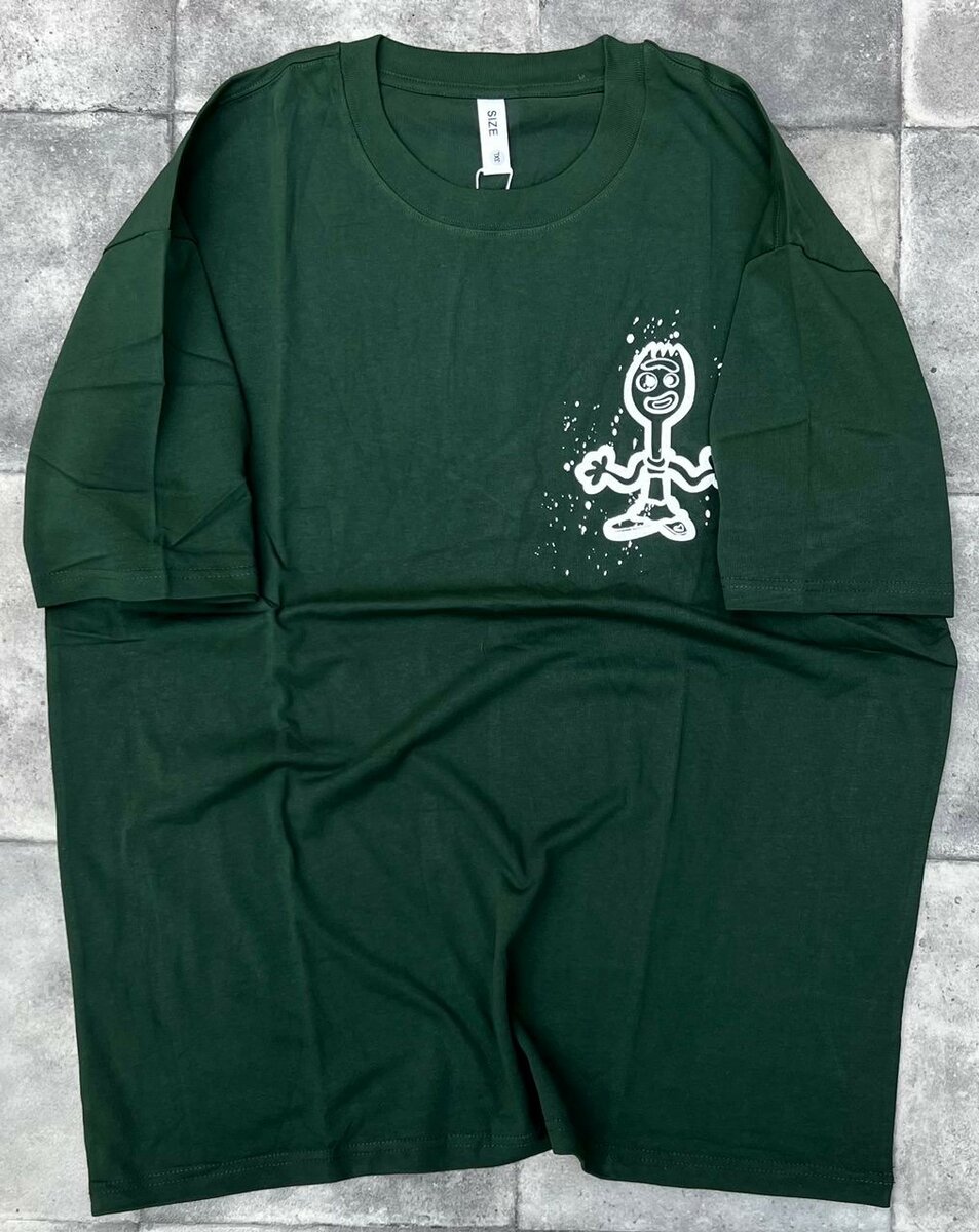 Tee-shirts over size