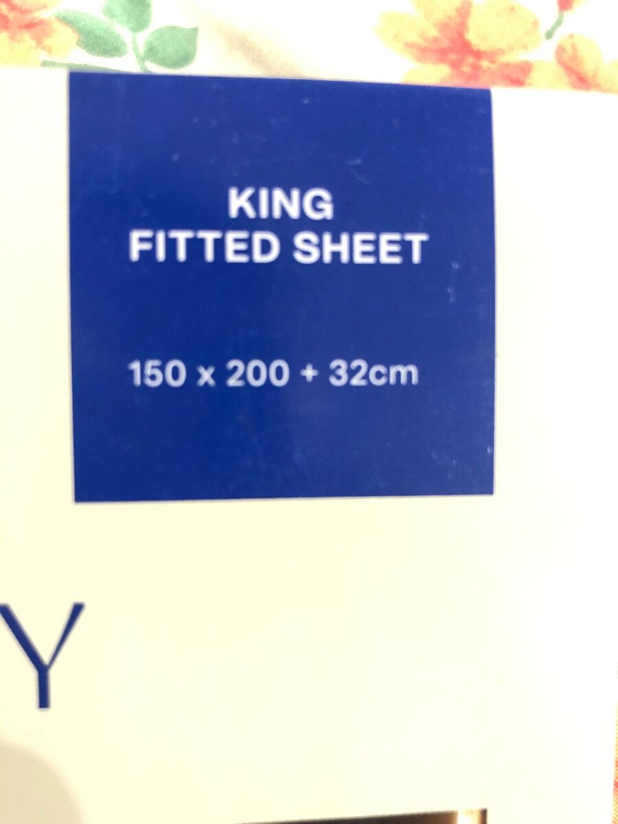 Daisy fitted bedsheet