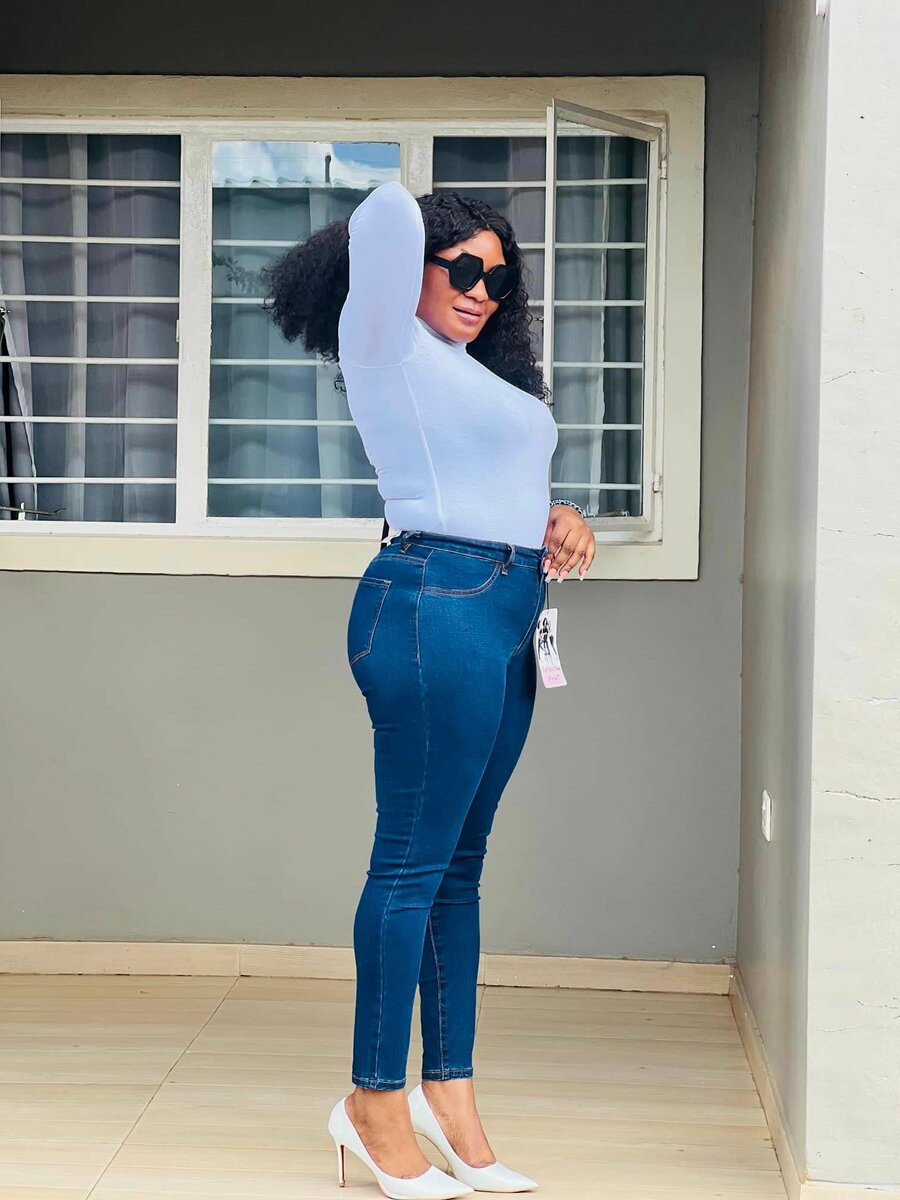 Skinny jeans dark blue