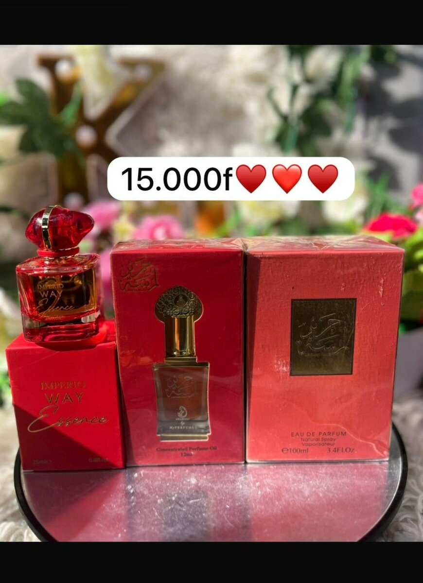 Parfums pour homme et femme