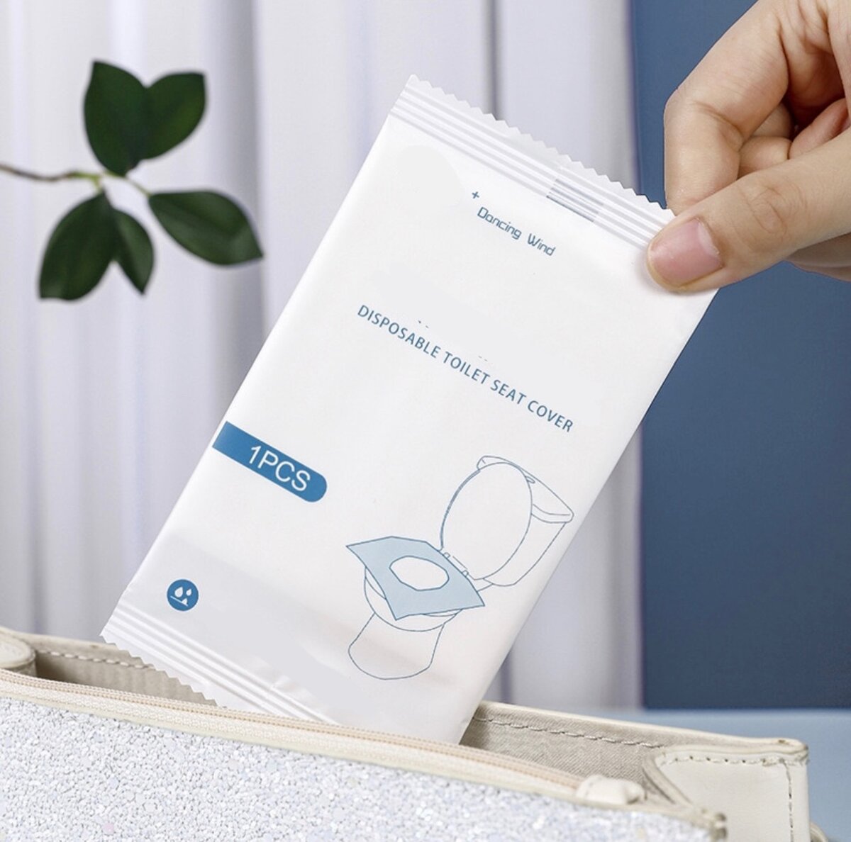 Tampon de toilette jetable 10