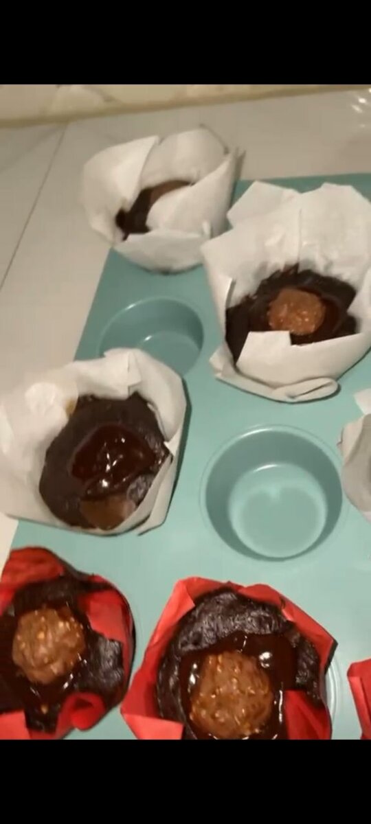 Muffins au chocolat Ferrero