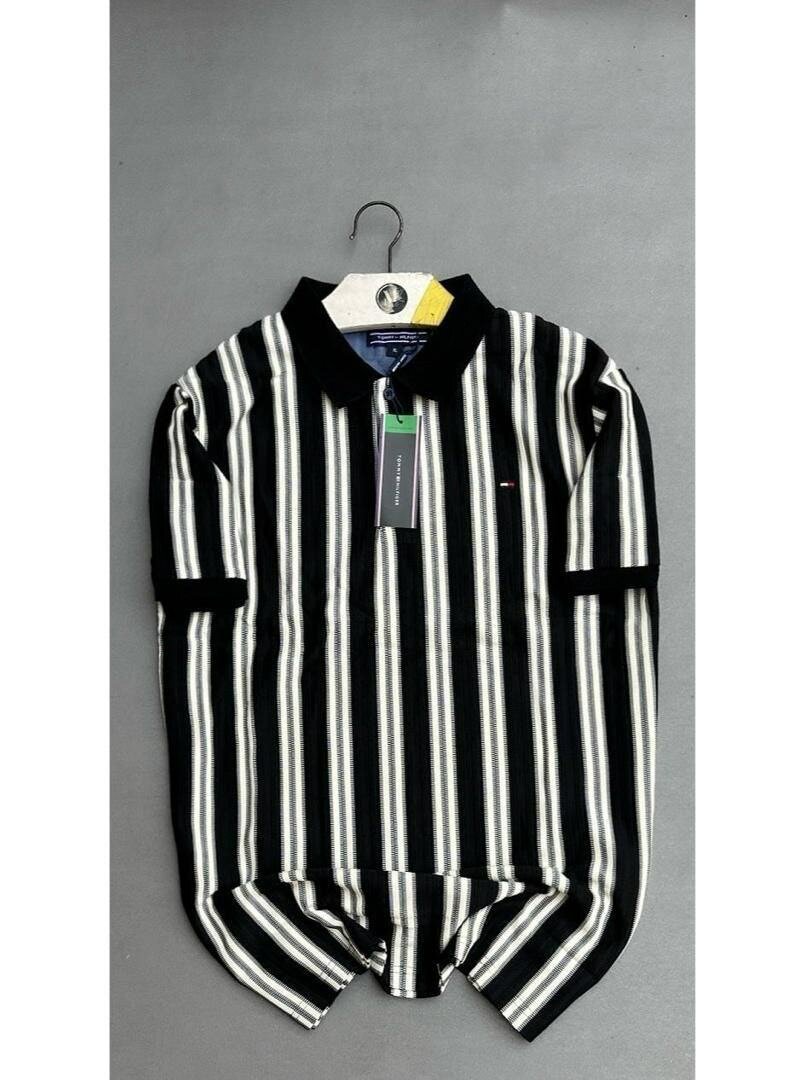 Polo rayé élégant pour hommes