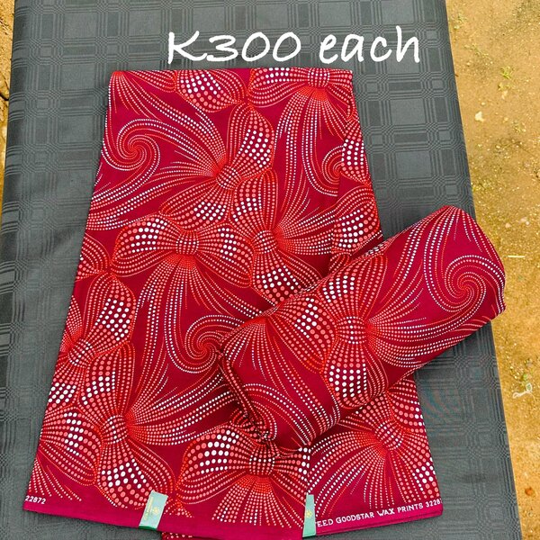 100% Cotton Chitenges