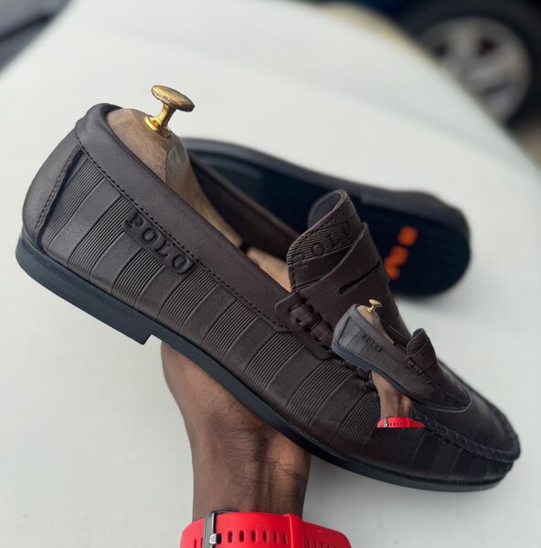 Mocassins en cuir pour homme