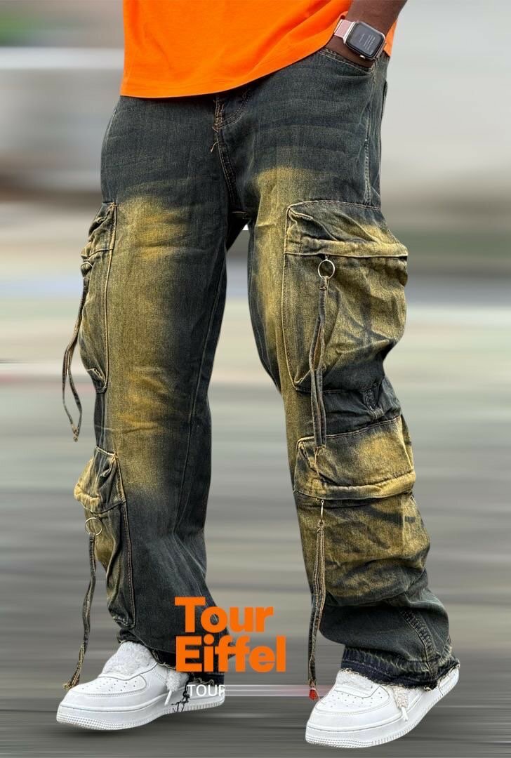 Pantalons cargo Tour Eiffel