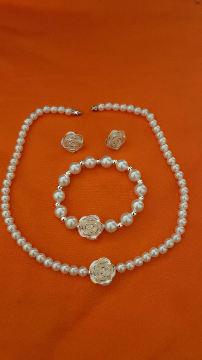 Parure Perles Élégante