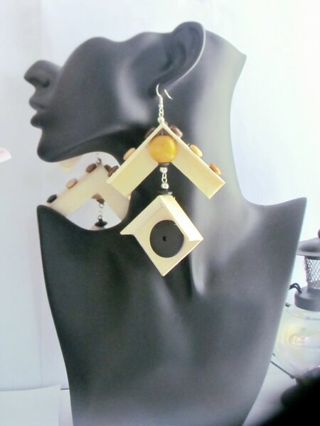 Boucles d'Oreilles Géométriques