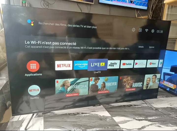 Télévision Smart 4K UHD