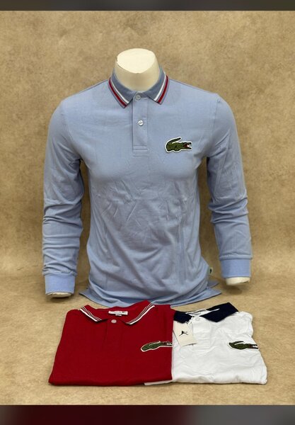 Polos Homme à Manches Longues