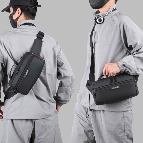 Quality anti-theft crossbody chest side bag