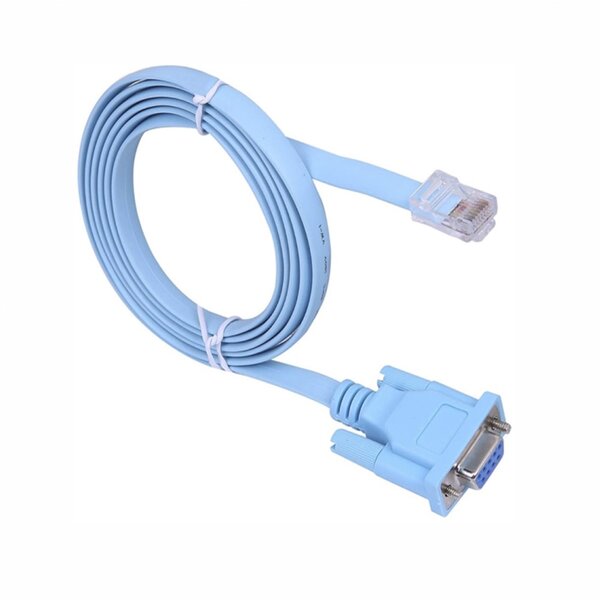 CABLE DE CONSOLE RJ45 VERS DB9 FEMALE