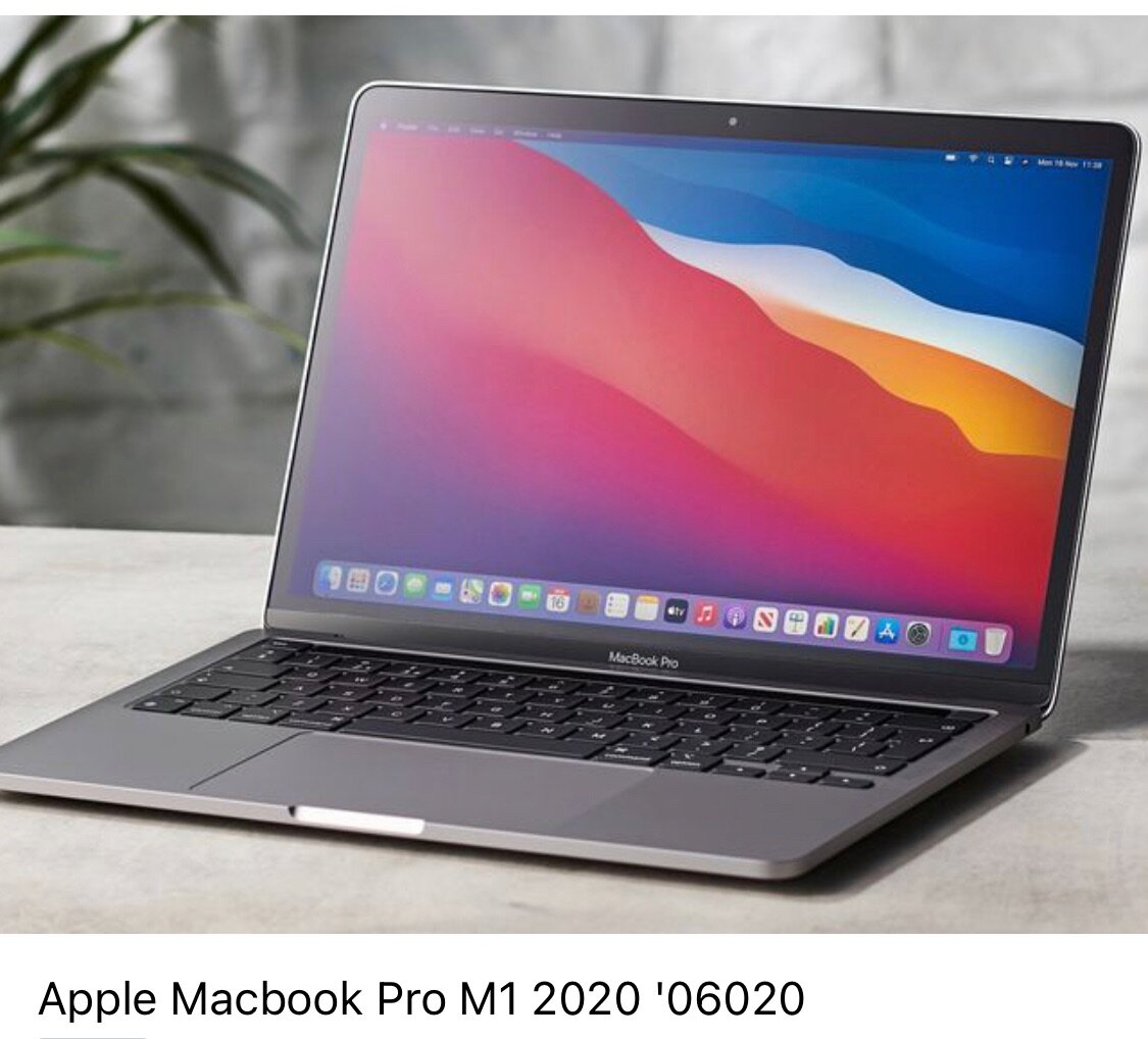 Apple MacBook Pro M1 2020. 06020