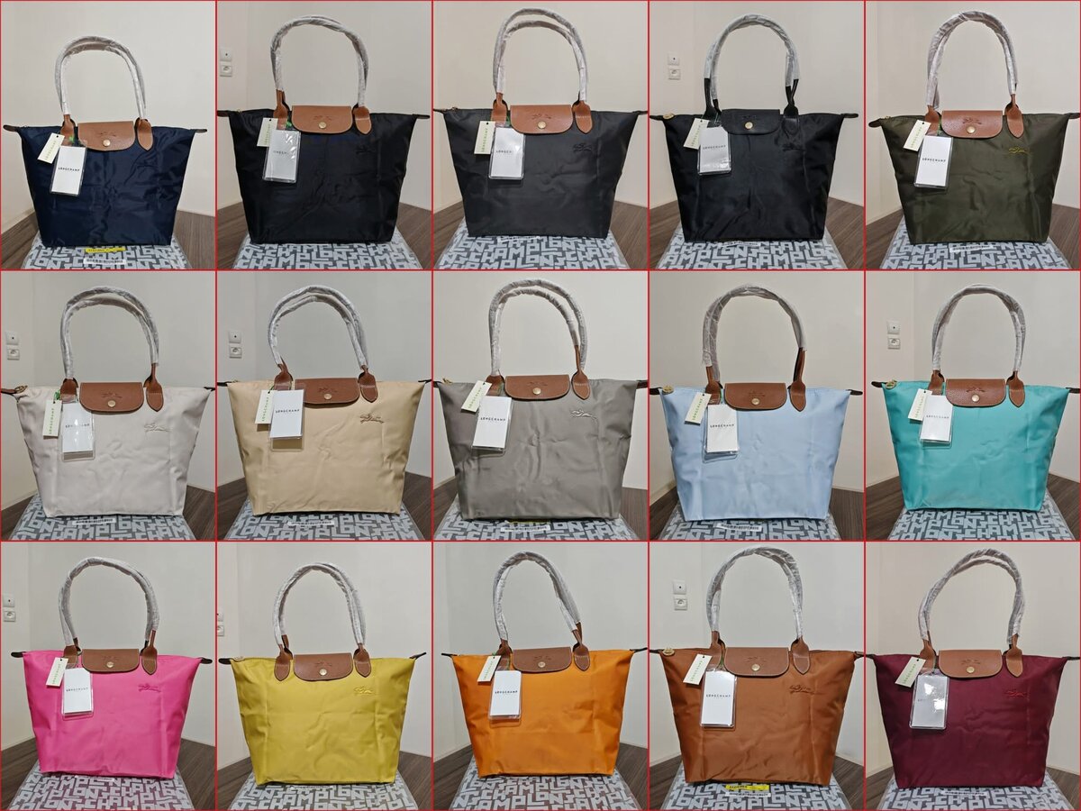 Cabas pliable en nylon