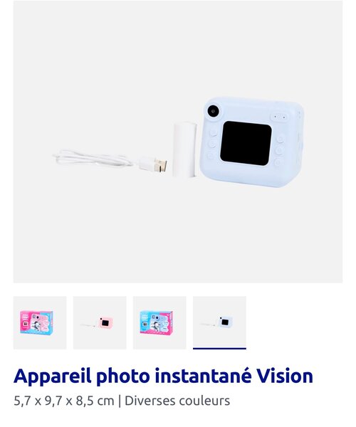 Appareil Photo Instantané Enfant