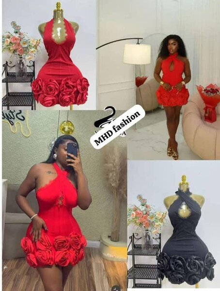 Robe Cocktail Glamour Femme