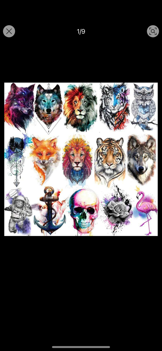 Fax tatouage permanent