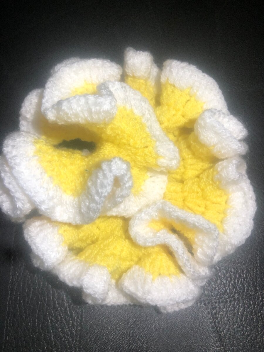 Accessoire crochet cheveux coloré