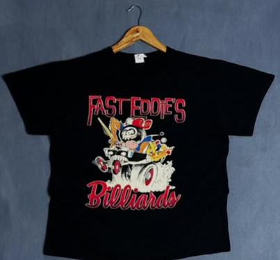 Fast eddies ☘️🥮 graphic t shirt size : M 