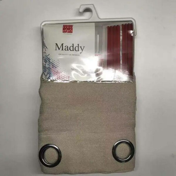 Rideau opaque à œillets