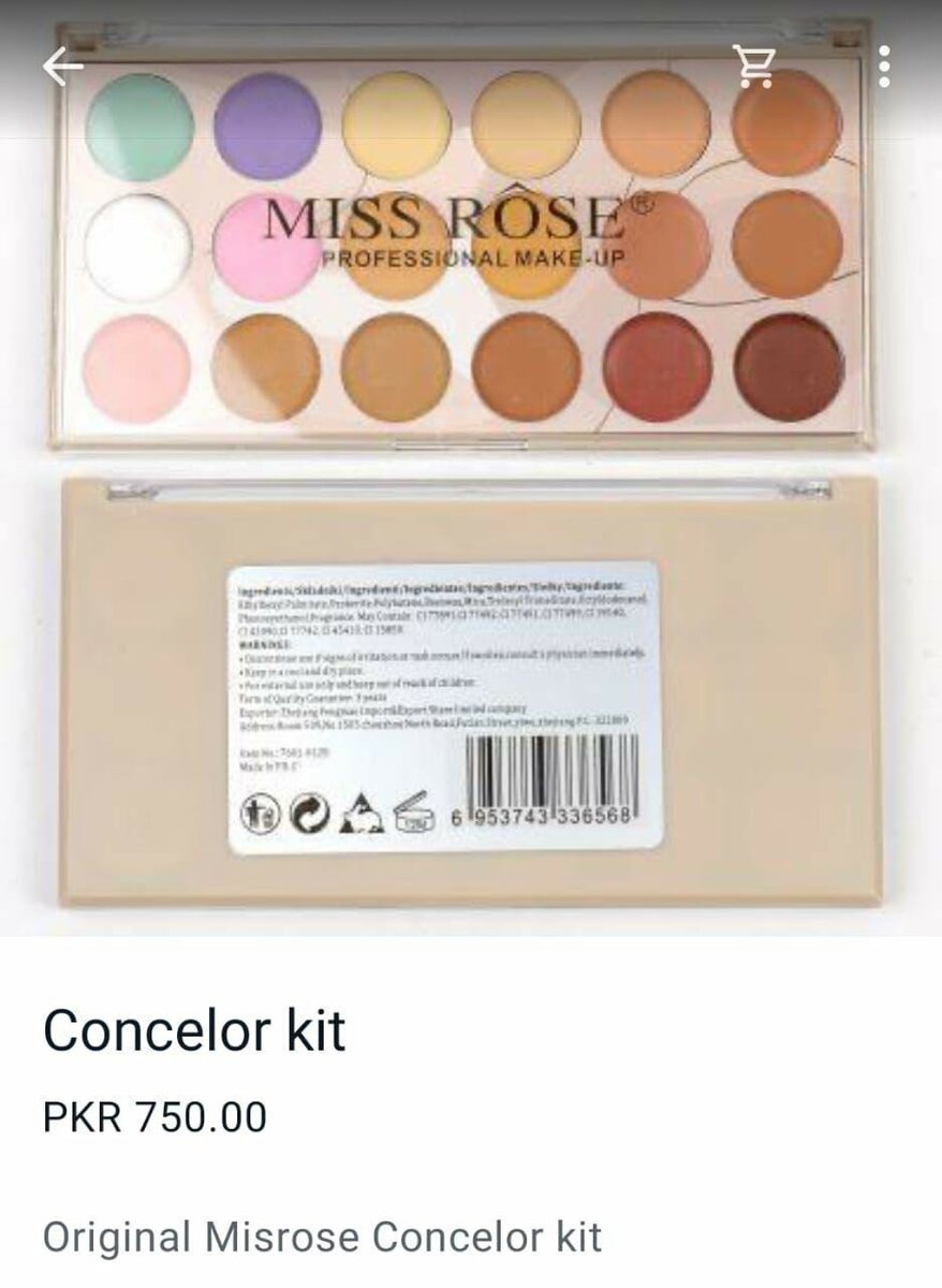 Concelor kit (original miss rose )
