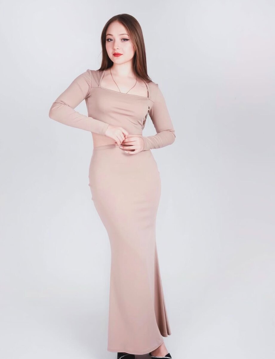 Двойка с юбкой макси