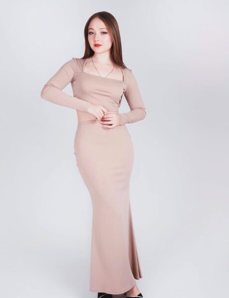 Двойка с юбкой макси