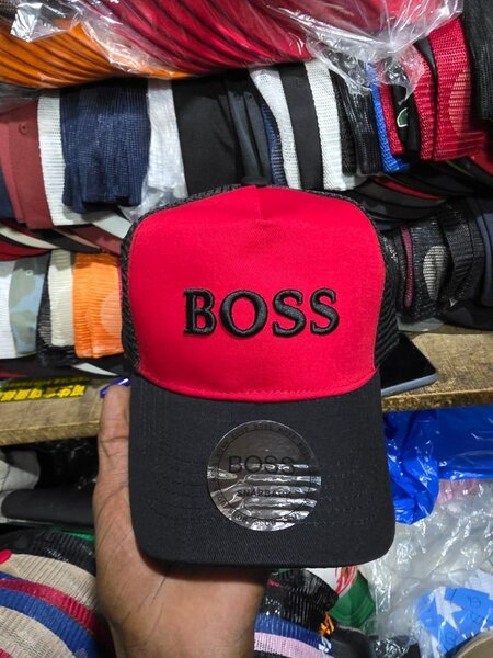 Casquette Trucker BOSS Rouge