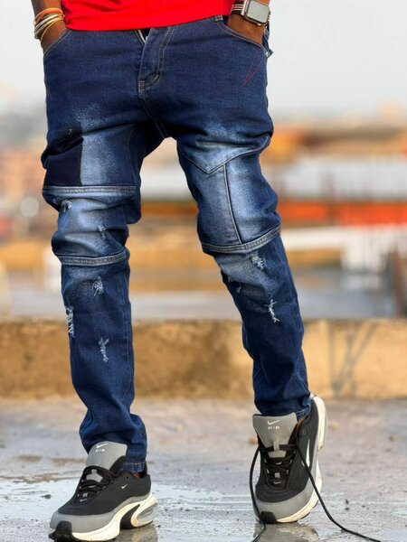 Jeans cargo homme tendance