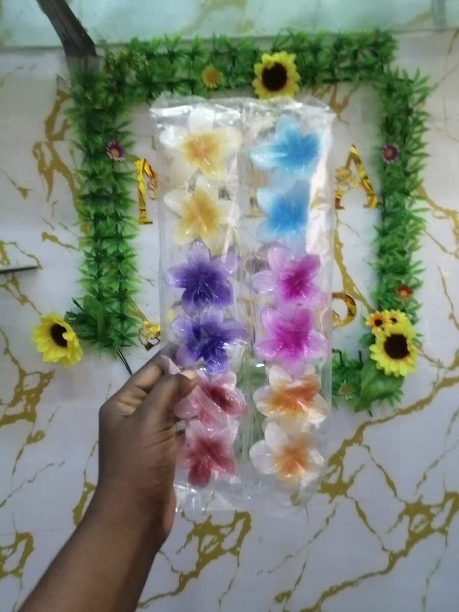 Pinces à cheveux papillon colorées