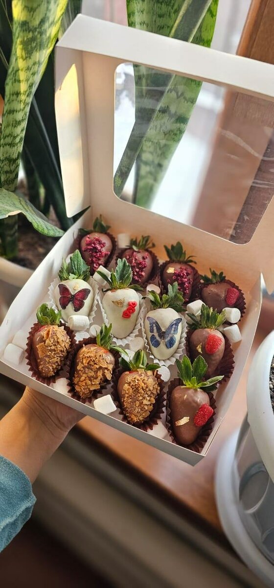 Клубника в шоколаде