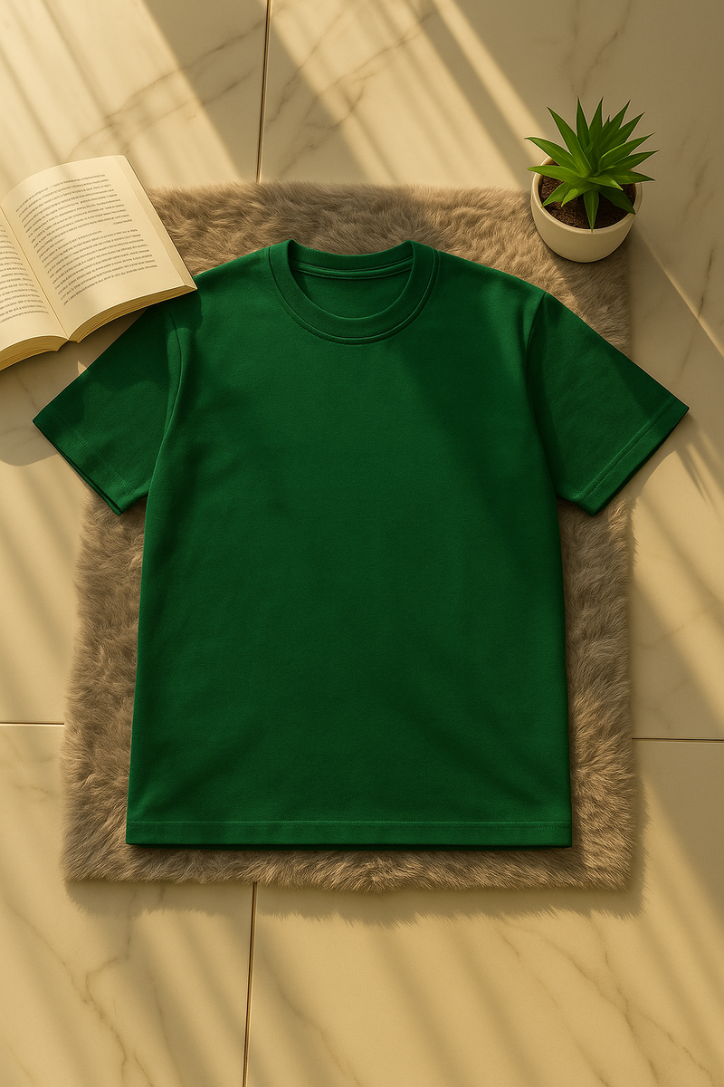 T-shirt vert forêt