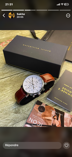 Montre Chronographe Luxe Homme