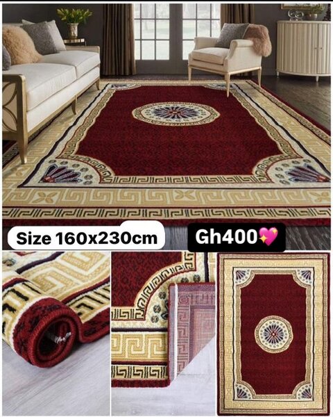 Beautiful and cozy patterned carpet