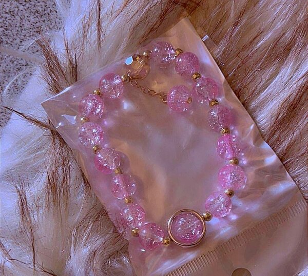 Bracelet perles cristal