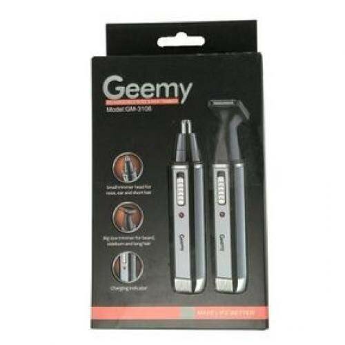 Tondeuse à Barbe Rechargeable 2 EN 1 - GM-3106 - Noir