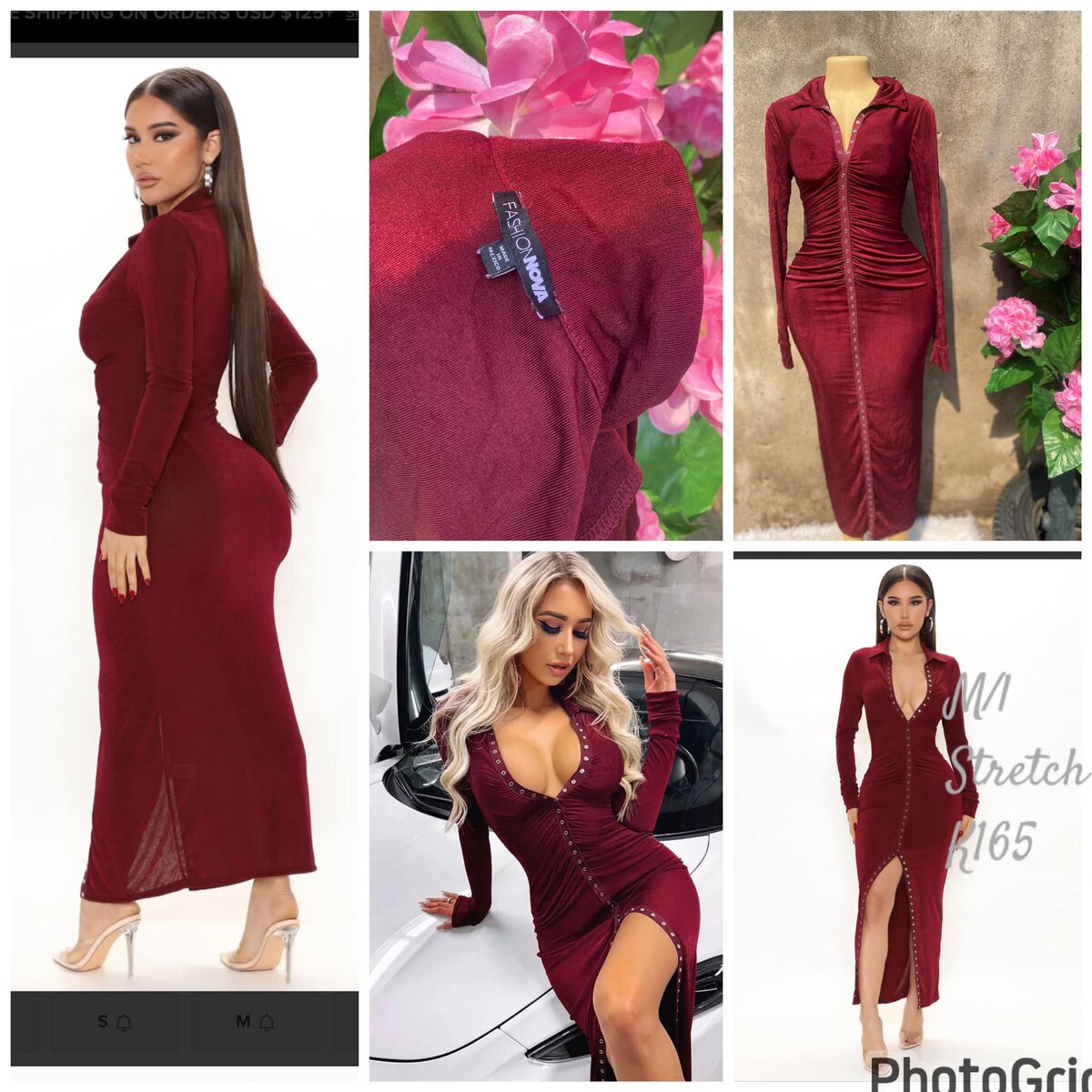 Beautiful and stylish women's dress red