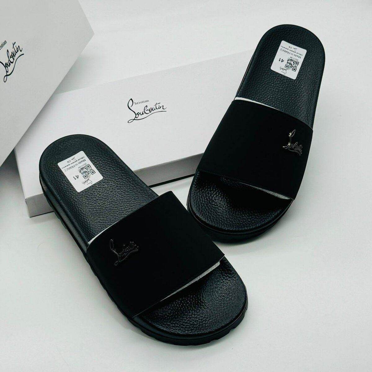 New Louboutin Slides Available