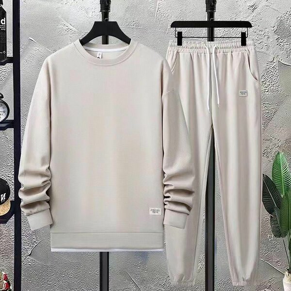 Ensemble pantalon pull cou rond