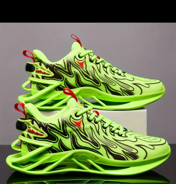 Baskets flamboyantes style urbain