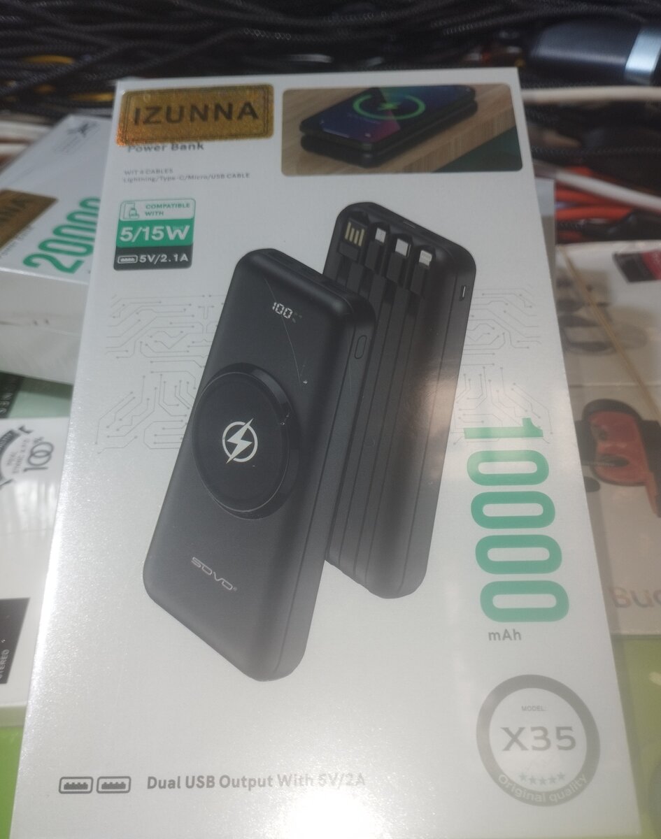 Power bank magnétique 10000mAh