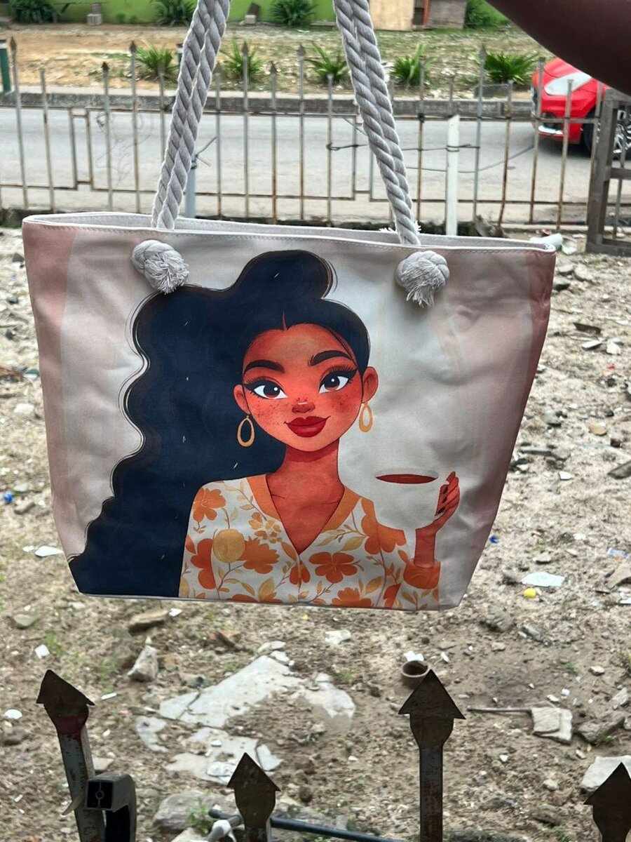 Sac Cabas Illustré Bohème