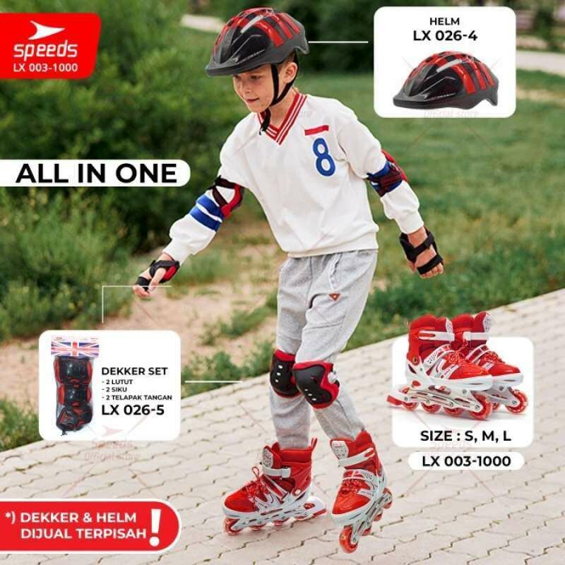 Ensemble de Patinage Enfant avec Casque