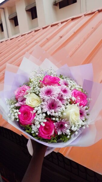 Bouquet de fleurs fraîches