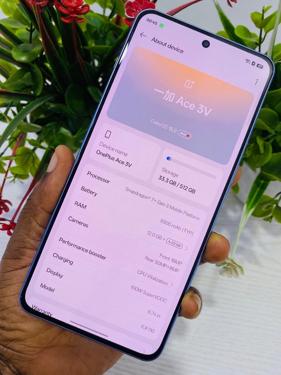 OnePlus Ace 3V or OnePlus Nord 4  512GB